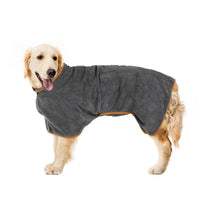 Pawlique DryPaws — Microfibre Pet Bath Robe &amp; Towel