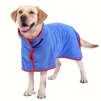 Pawlique DryPaws — Microfibre Pet Bath Robe &amp; Towel