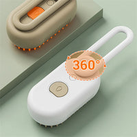 Pawlique SteamGroom Pro — 3-in-1 Electric Steam Pet Brush