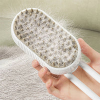 Pawlique SteamGroom Pro — 3-in-1 Electric Steam Pet Brush